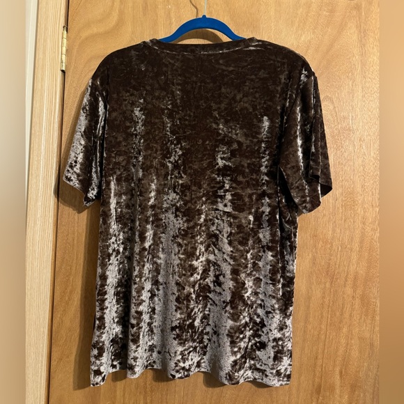 Crushed Velvet Tee - Picture 2 of 5